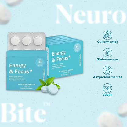 NeuroBite™ - Energia & Fókusz Rágógumi