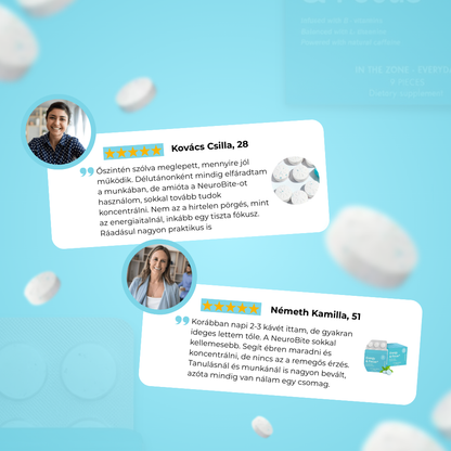 NeuroBite™ - Energia & Fókusz Rágógumi